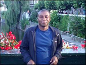 Kofi was on holiday in Ljubljan